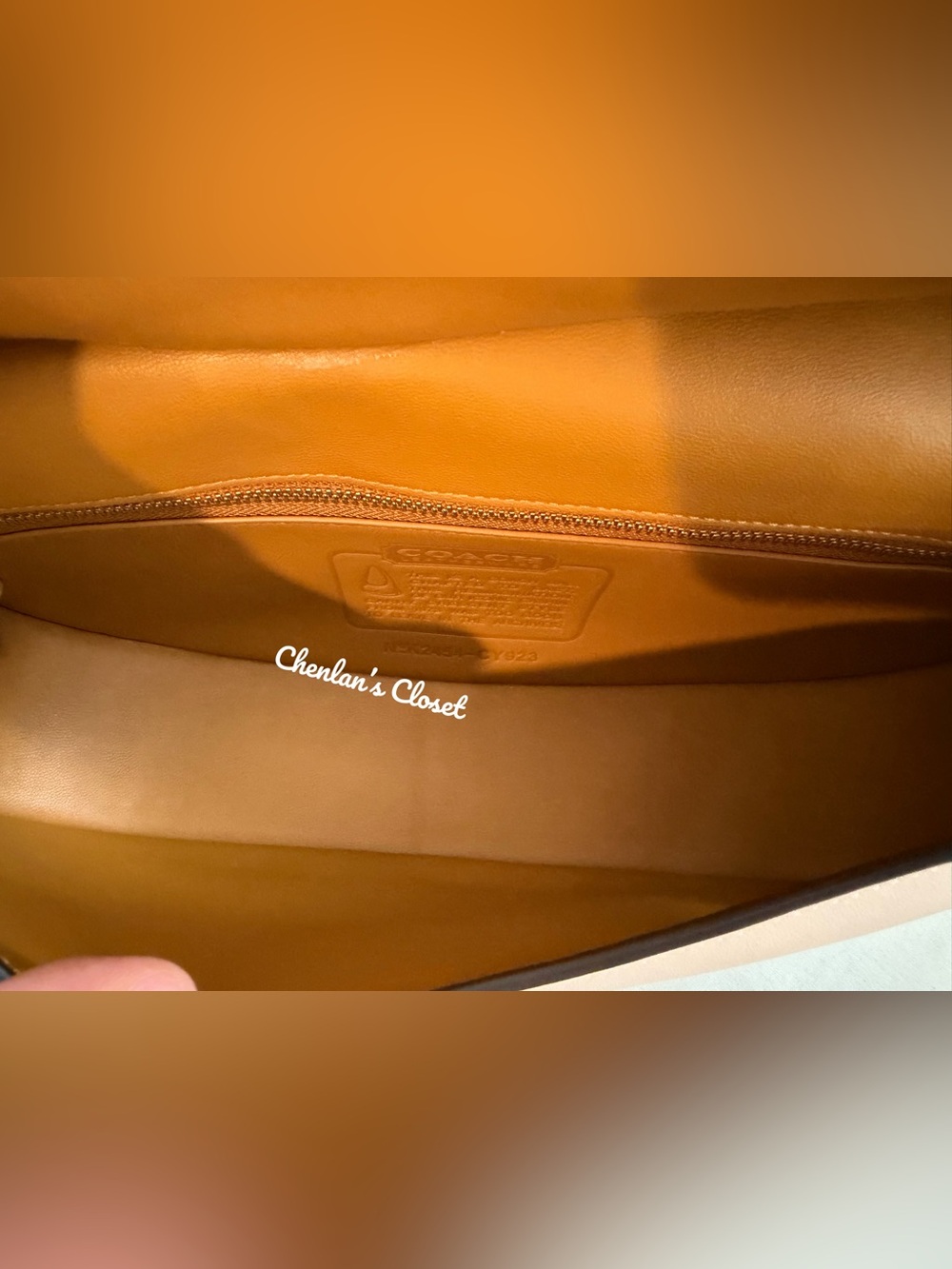 Coach Cashin Carry Crescent Bag NeW - Picture 5 of 15